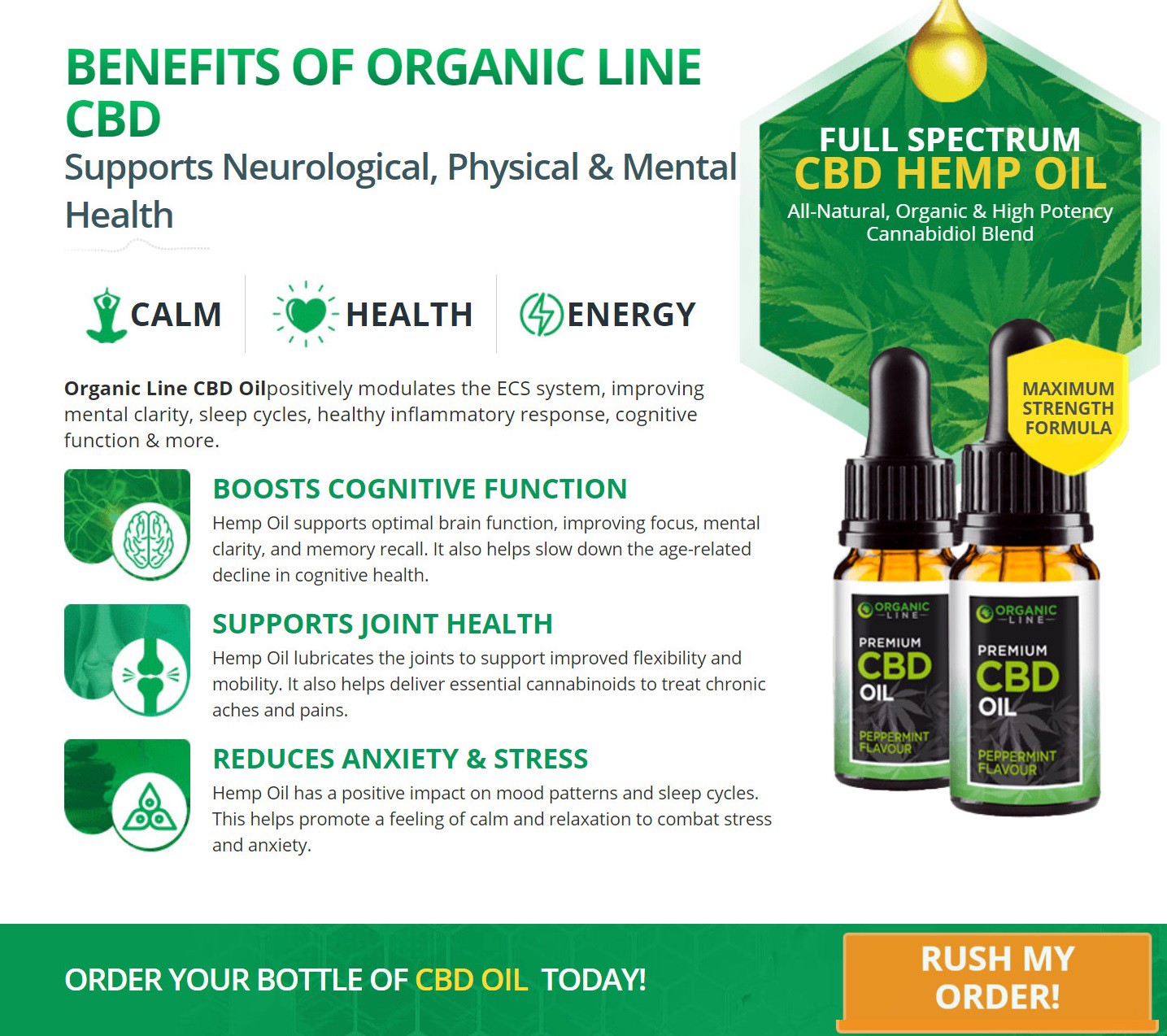 Organic Line CBD Oil UK