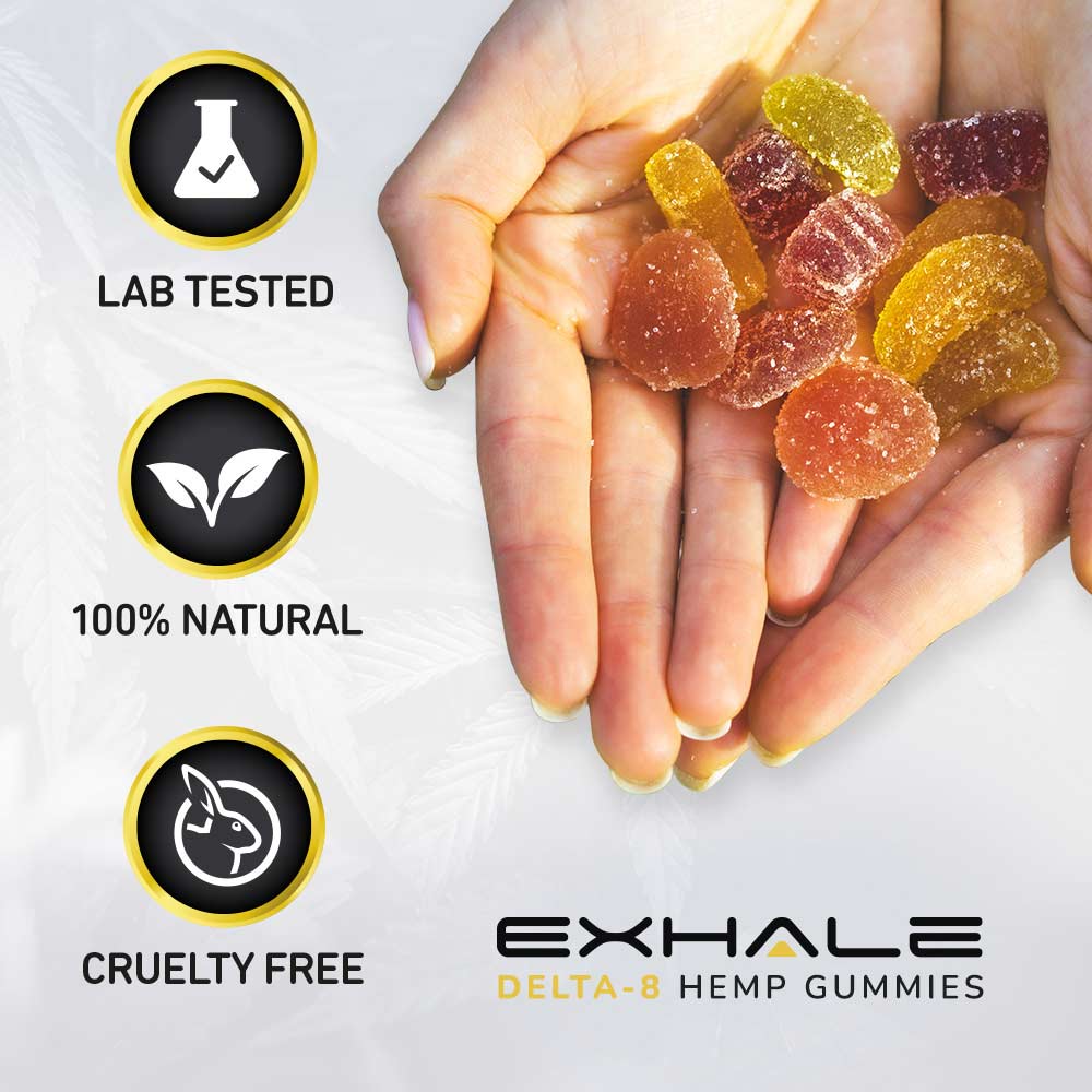 Exhale Wellness CBD Gummies