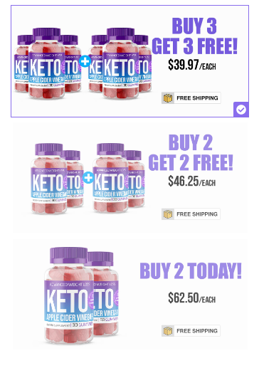 Ketosium XS ACV Gummies price