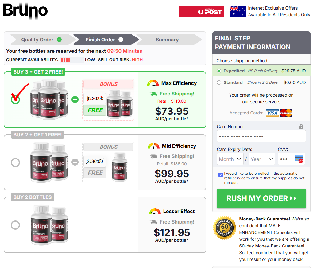 Bruno ME Capsules AUSTRALIA