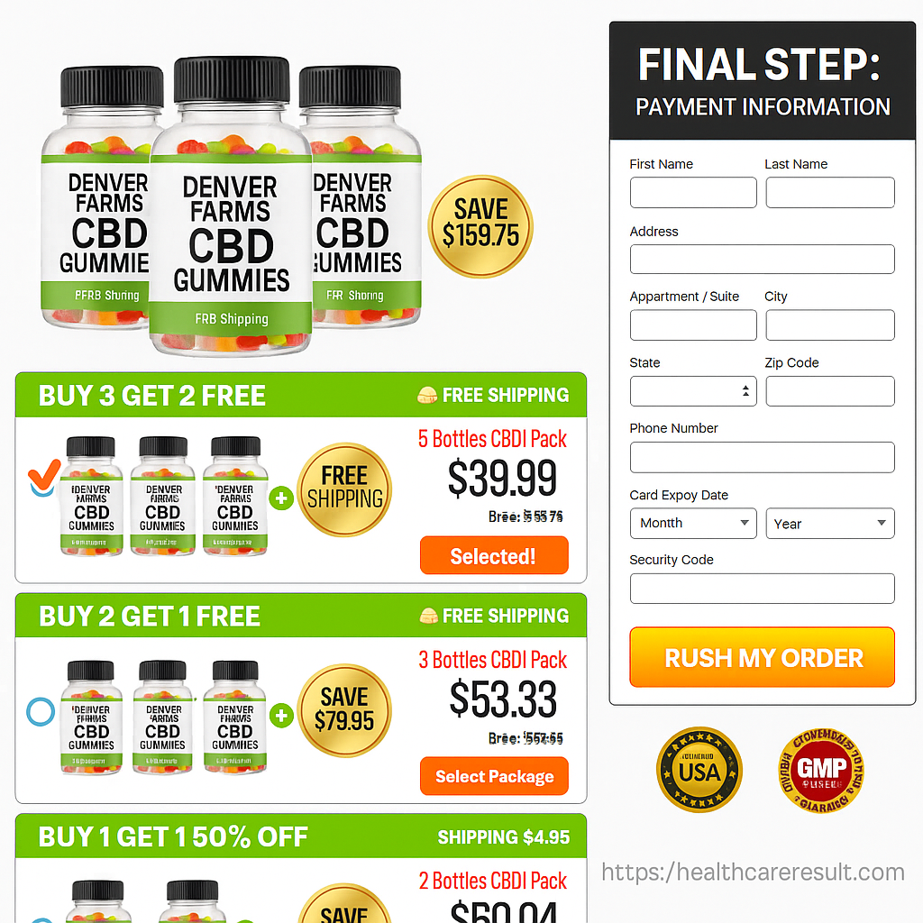 Denver Farms CBD Gummies Reviews