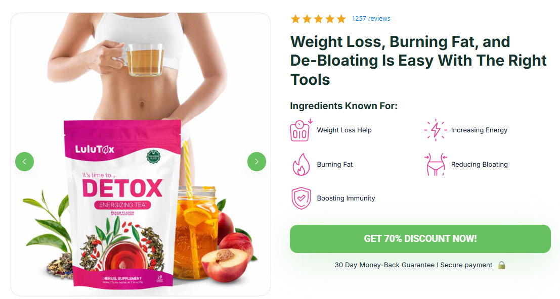 LULUTOX Detox Tea AU