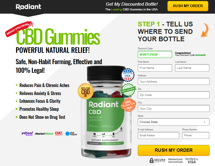 Radiant CBD Gummies Reviews