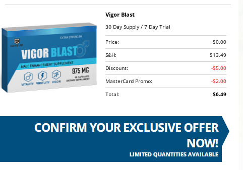 Vigor Blast Male Enhancement price