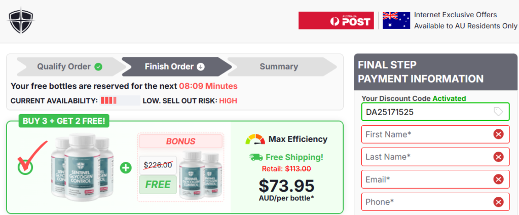 Sentinel Diabetes Support Sentinel Glycogen Control Au/Australia: Benefits, Results & Price?