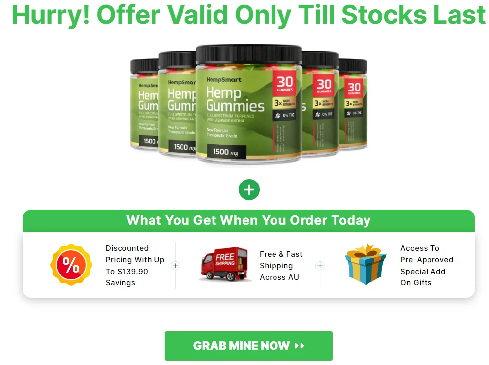 Hempsmart CBD Gummies AU
